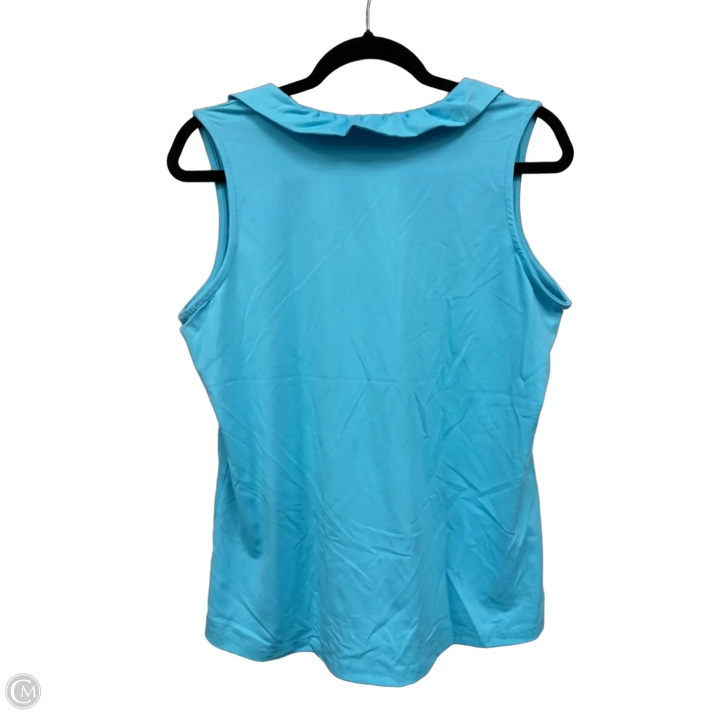 Top Sleeveless By Lulu B In Blue, Size: L