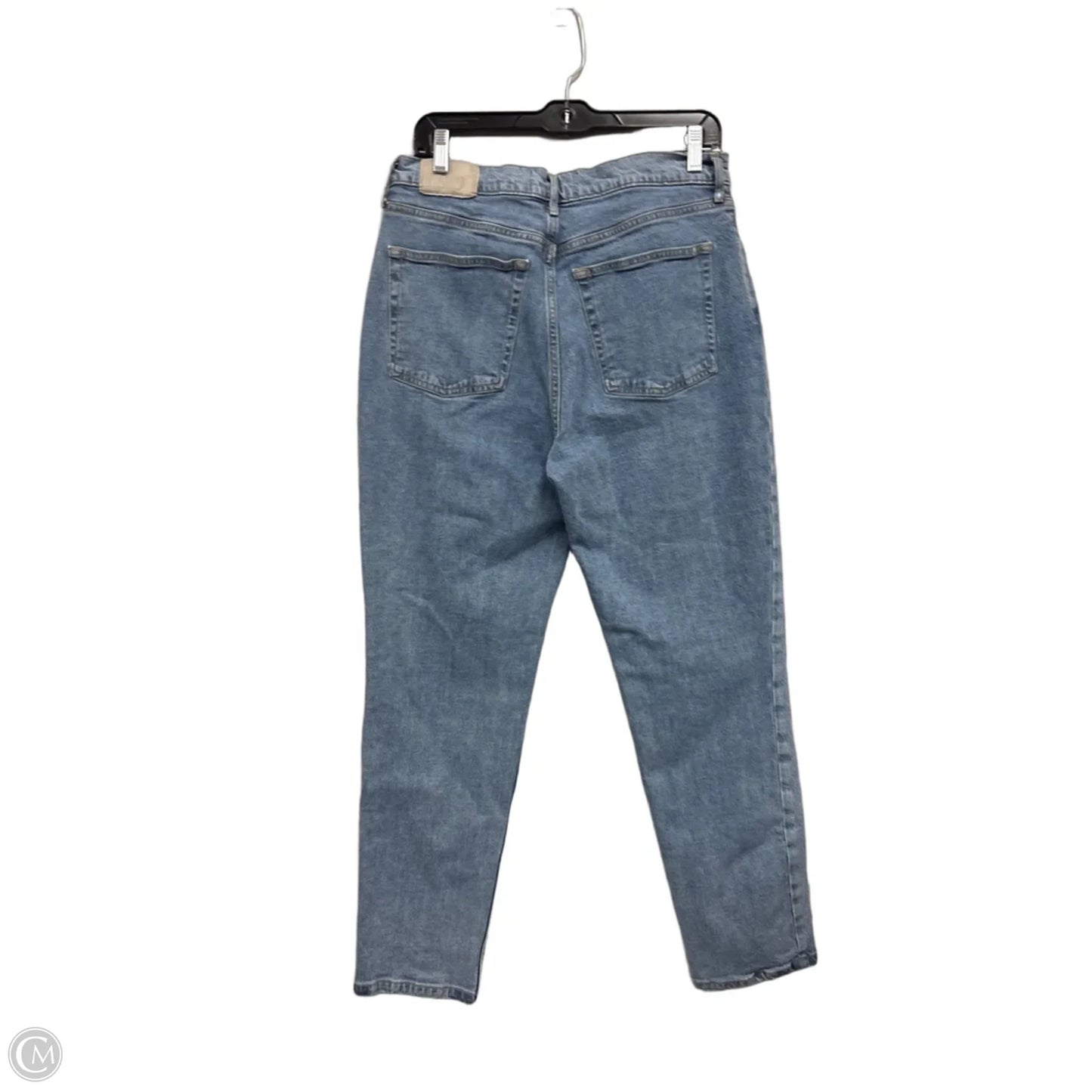 Jeans Straight By Everlane In Blue Denim, Size: 12