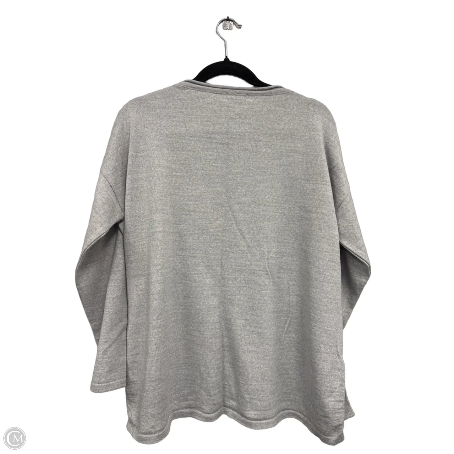 Sweater By Clothes Mentor In Grey, Size: L