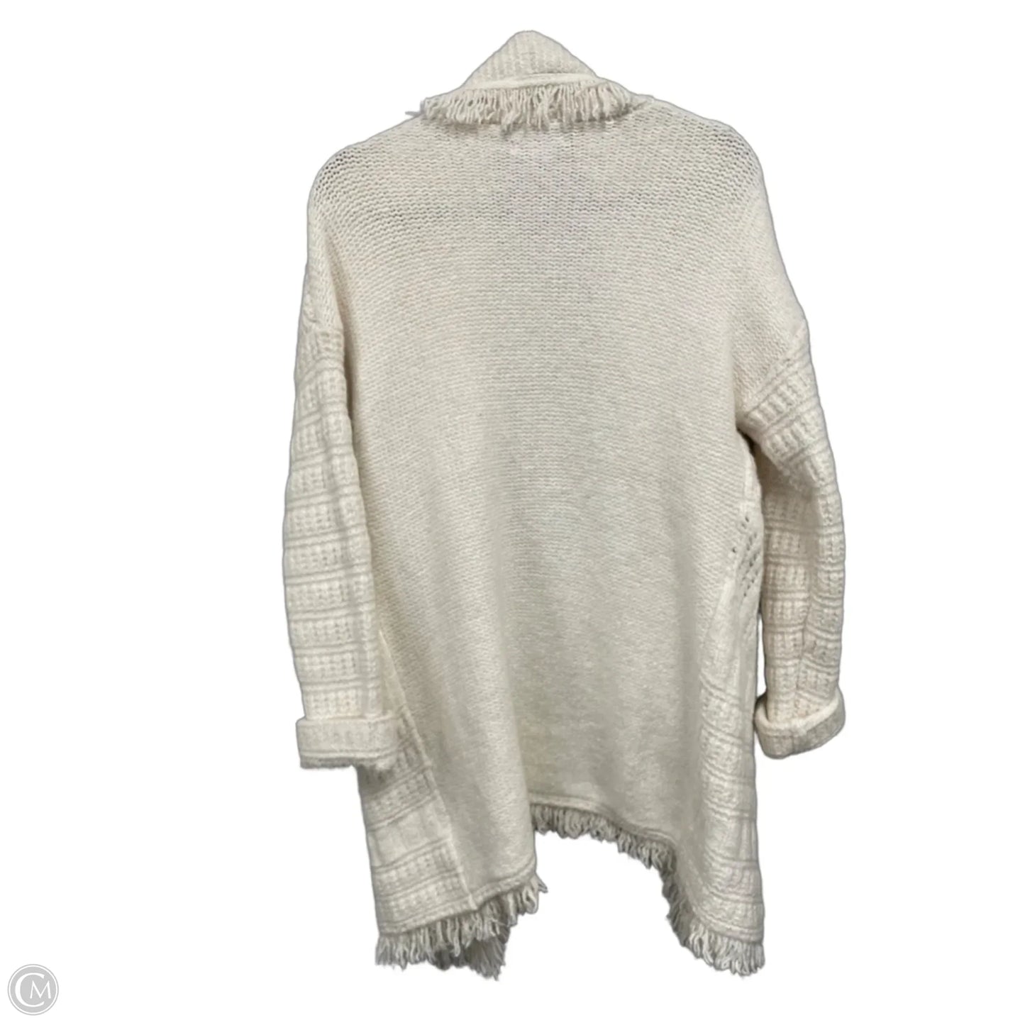 Sweater Cardigan By Sincerely Jules In Cream, Size: L