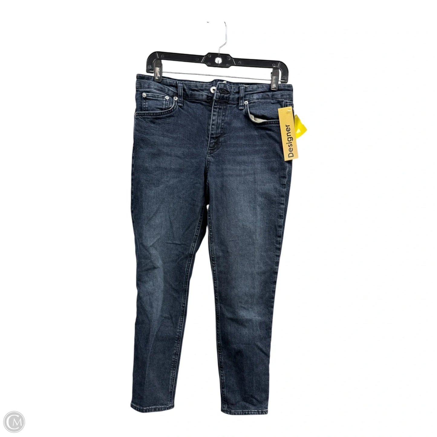 Jeans Skinny By Rag And Bone In Navy, Size: 4