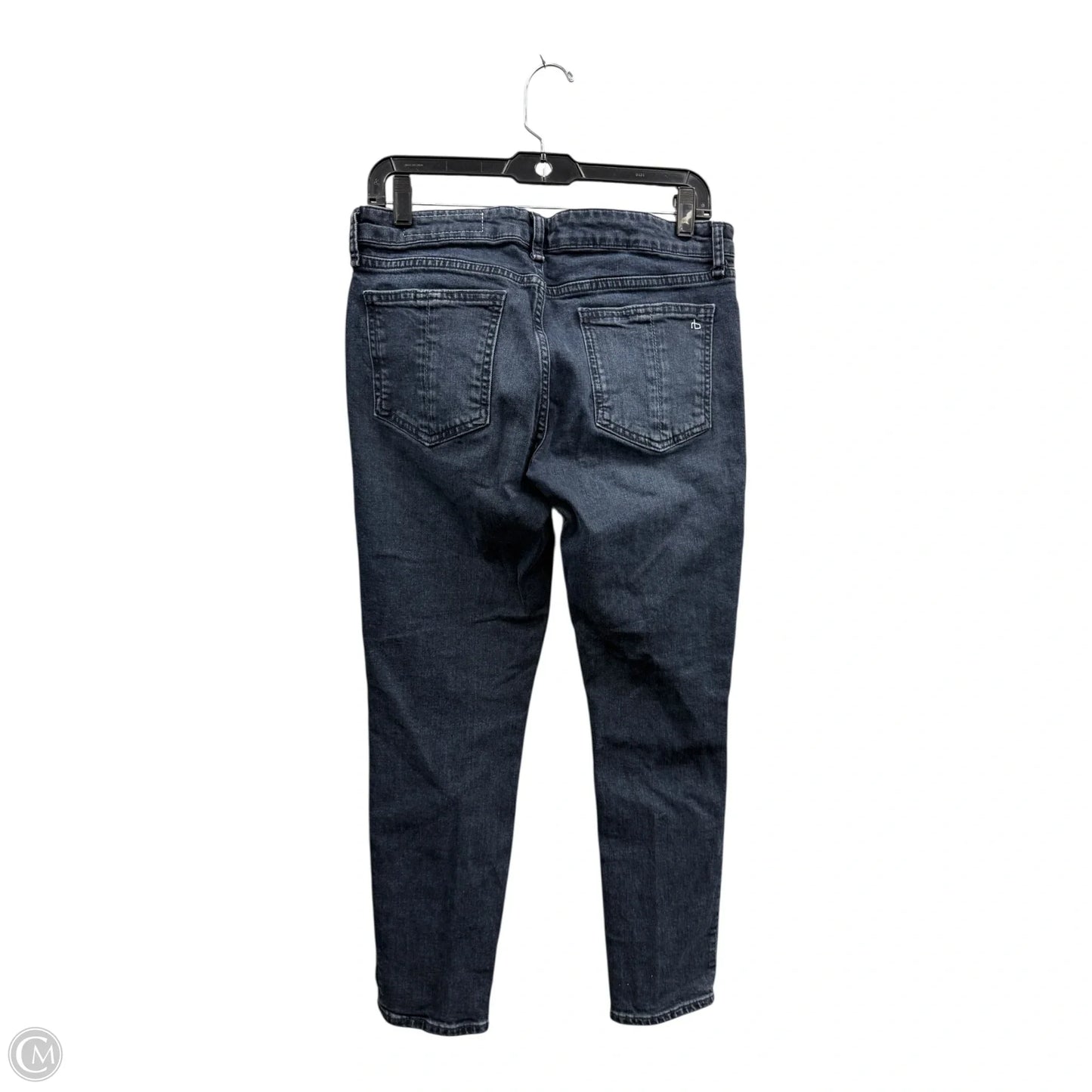 Jeans Skinny By Rag And Bone In Navy, Size: 4
