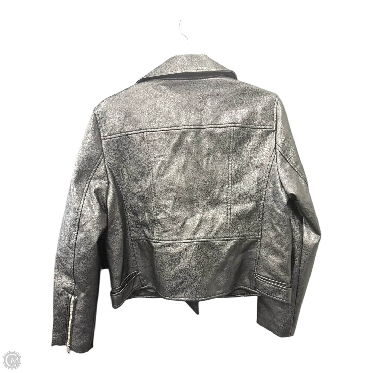 Jacket Moto By Loft In Black, Size: M