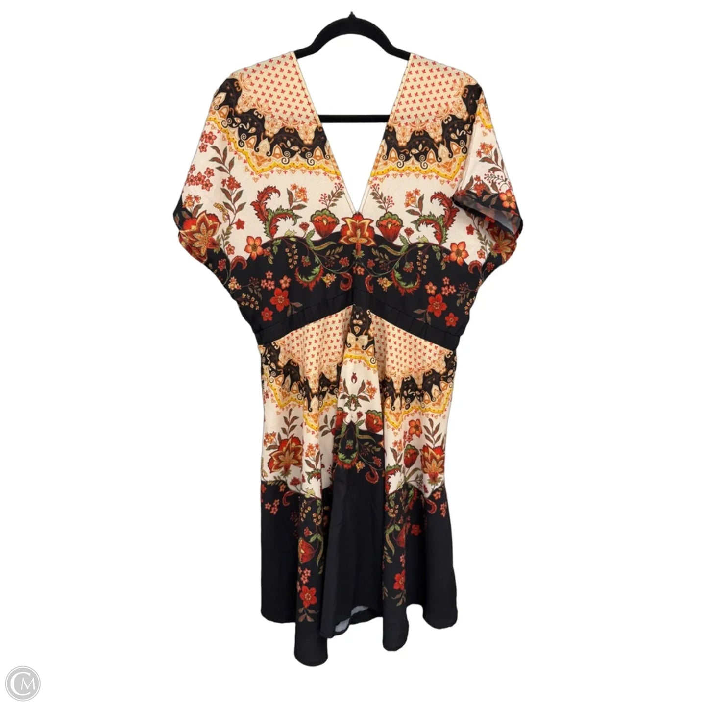 Dress Casual Short By Umgee In Black & Red, Size: M