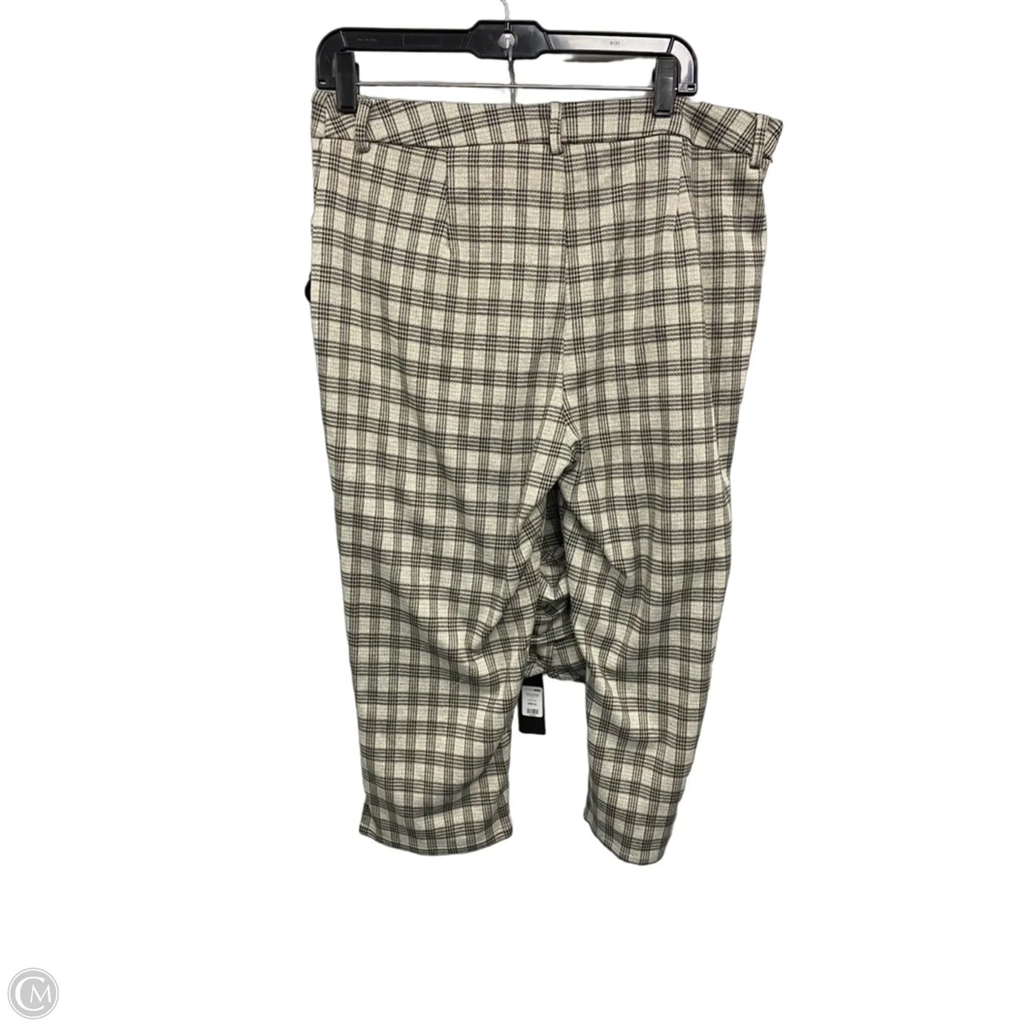 Pants Set 2pc By Fashion Nova In Plaid Pattern, Size: Xl