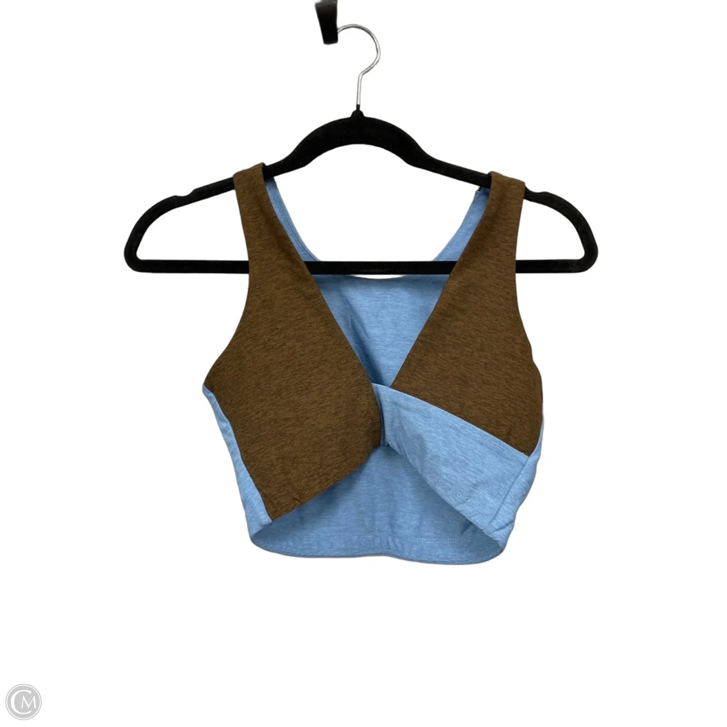 Athletic Tank Top By Outdoor Voices In Blue & Brown, Size: S
