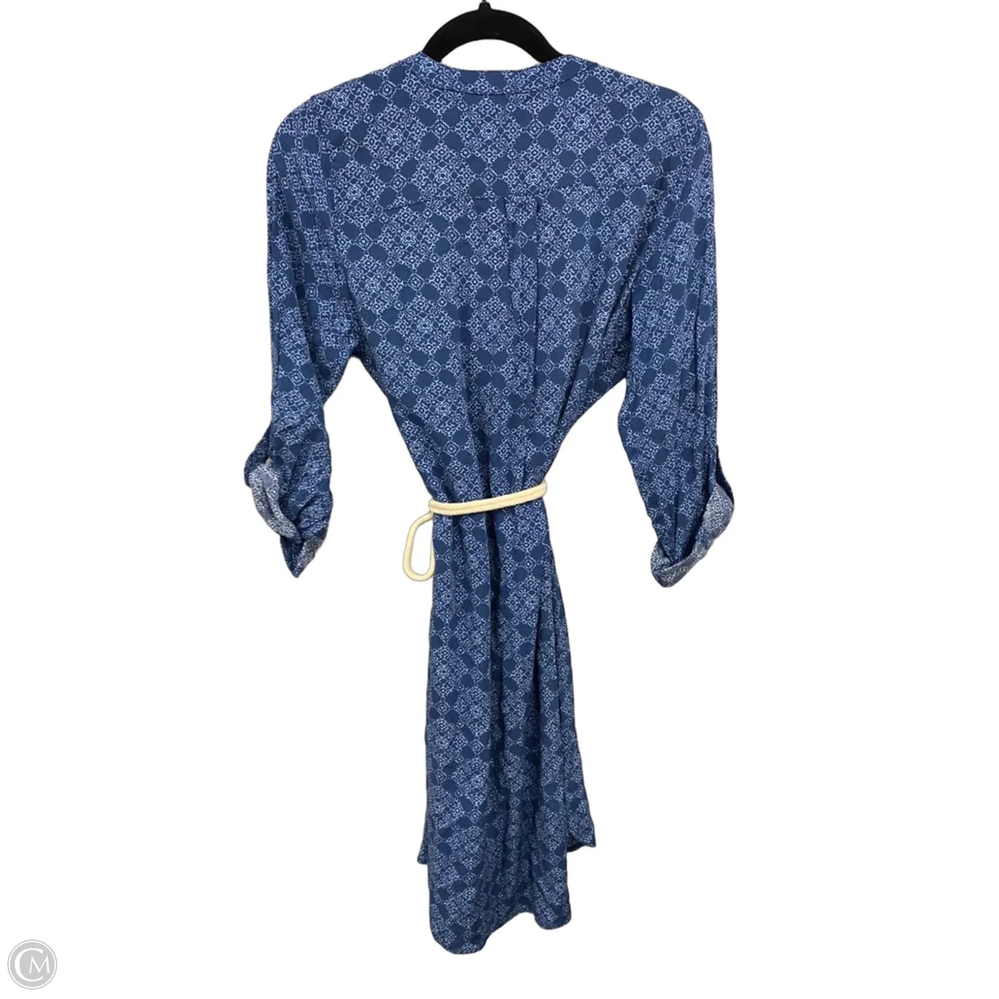 Dress Casual Midi By Sonoma In Blue, Size: M