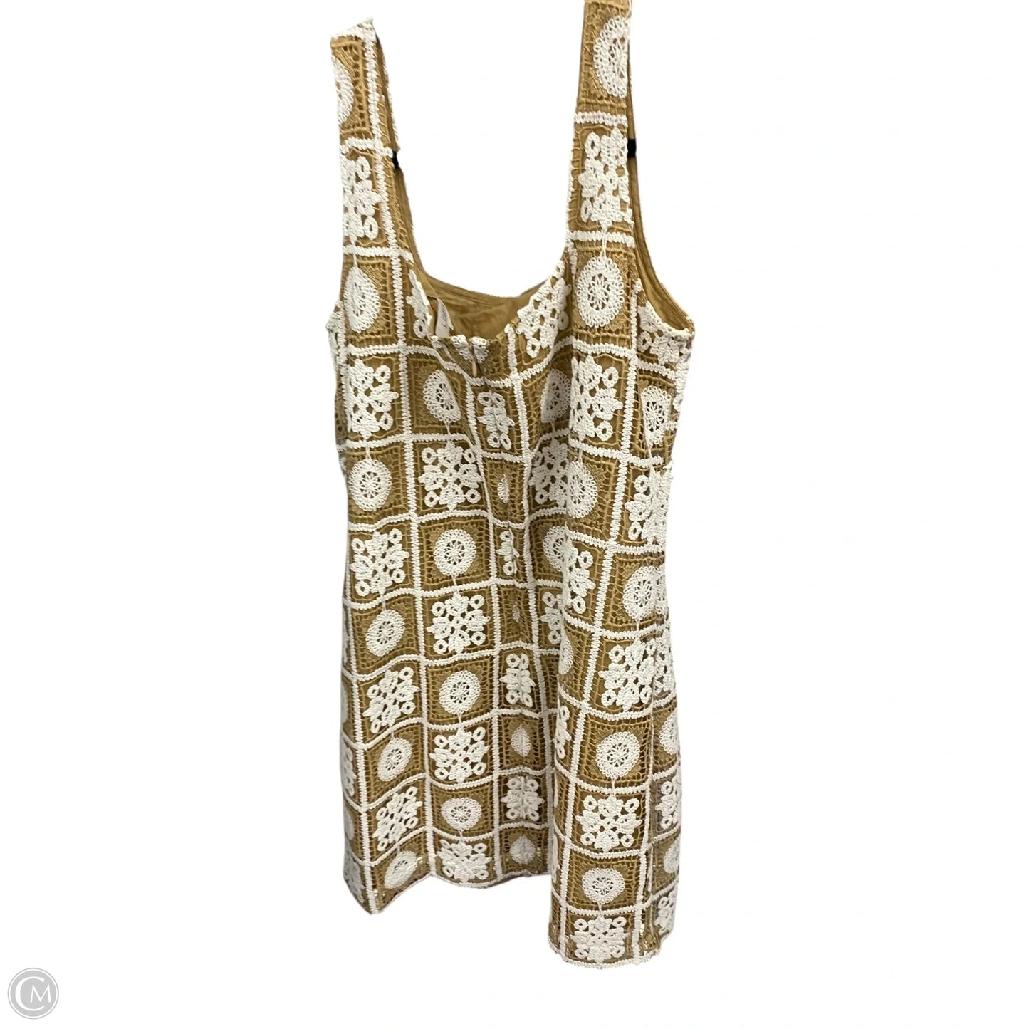 Dress Casual Short By Loft In Cream & White, Size: 10