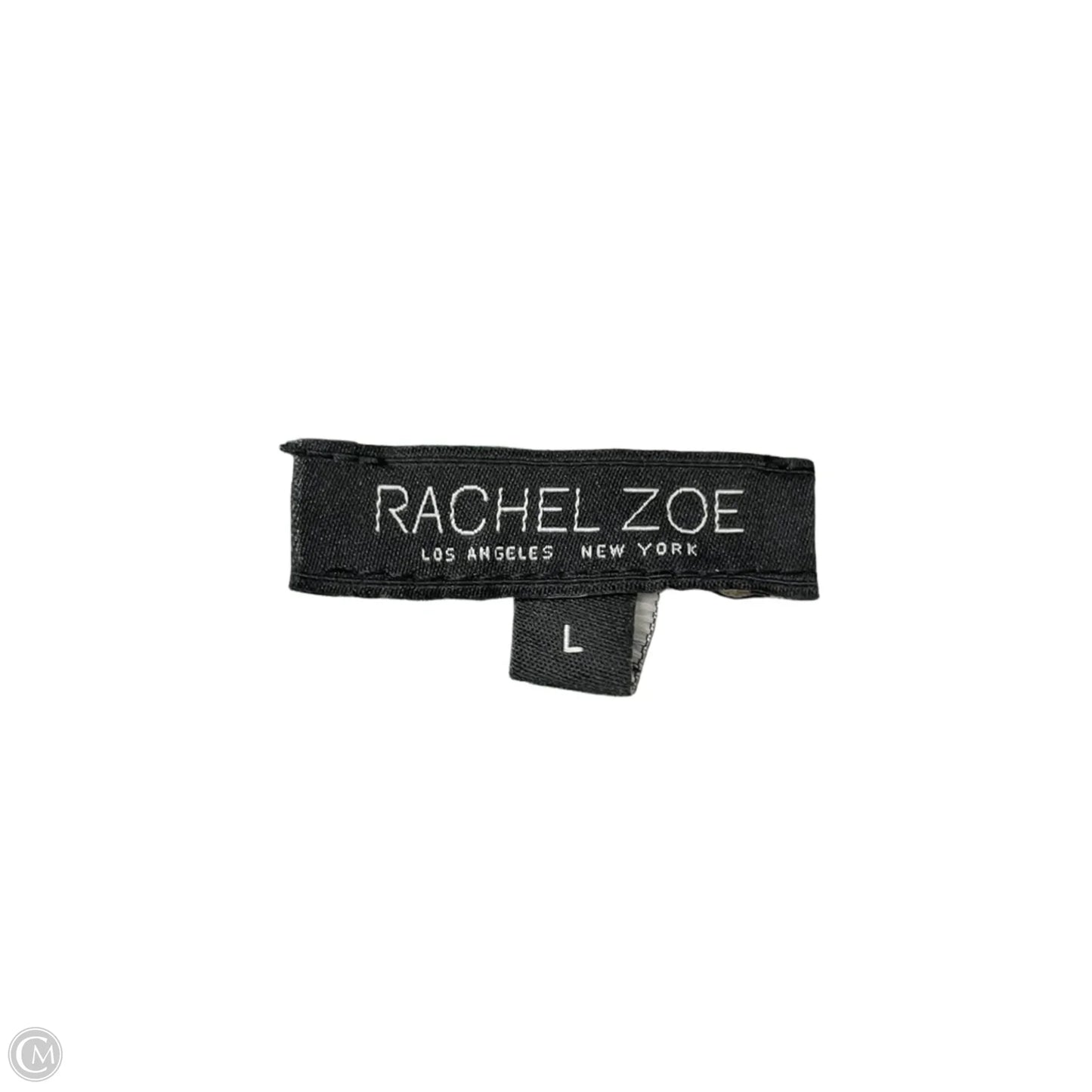 Top Short Sleeve By Rachel Zoe In Cream & Green, Size: L