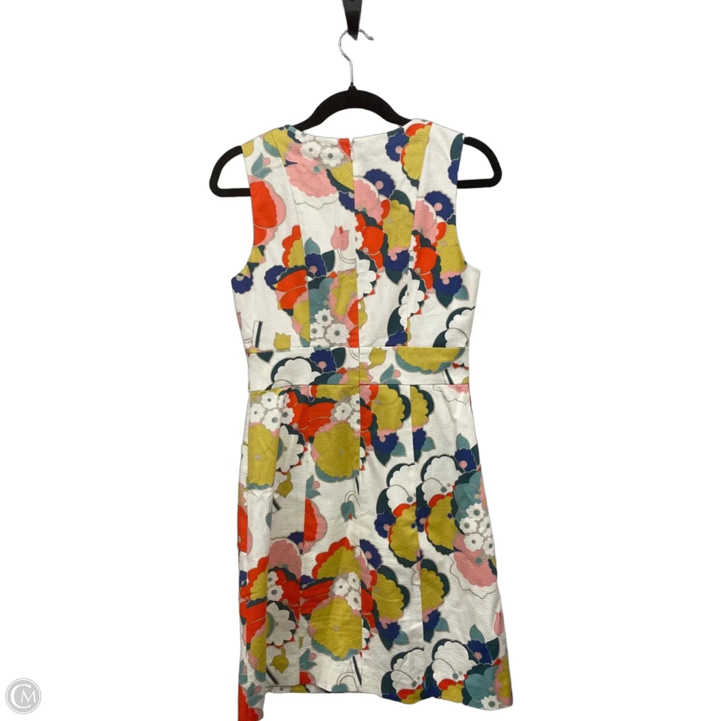 Dress Casual Midi By Boden In Floral Print, Size: 4