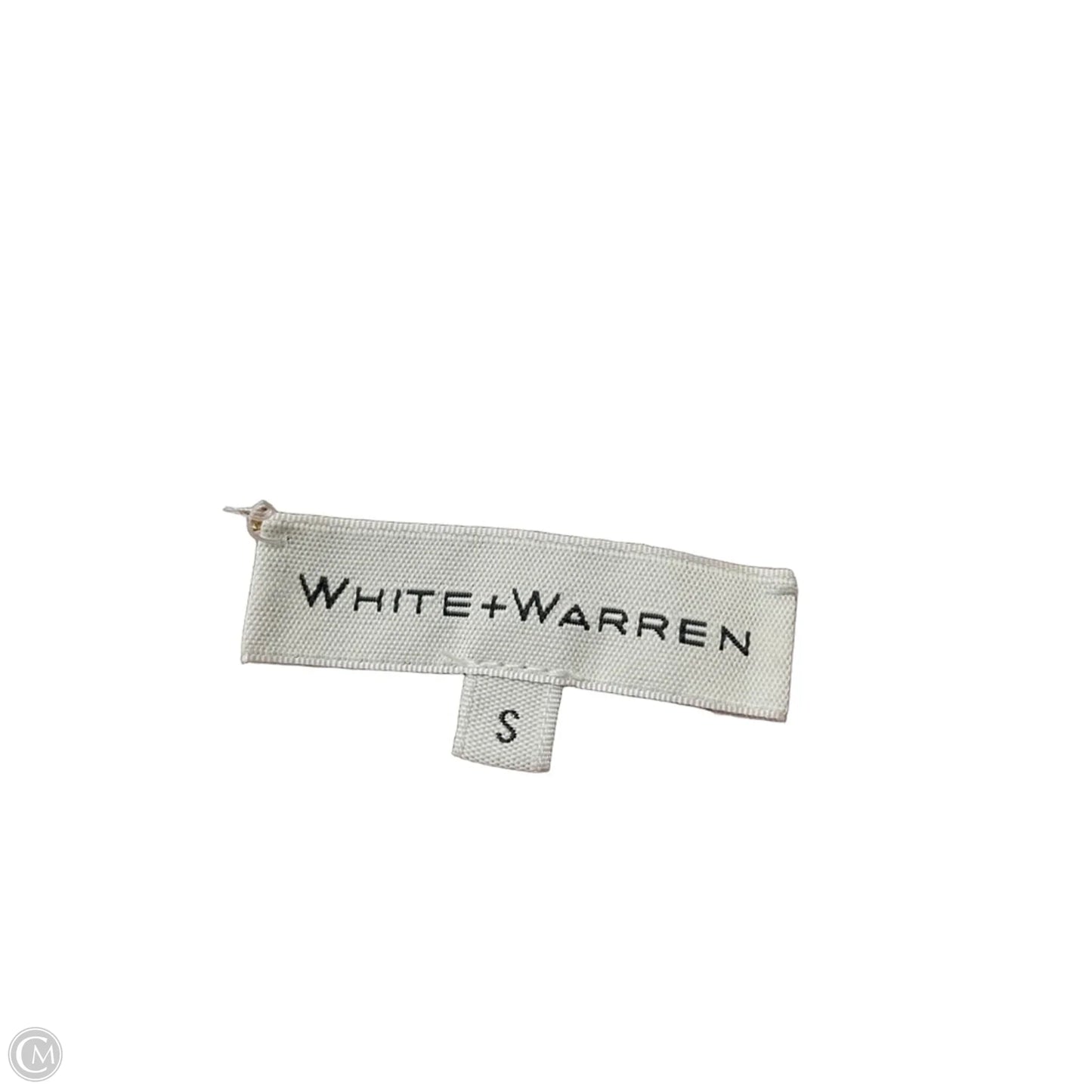 Top Short Sleeve By White And Warren In Rose Gold, Size: S
