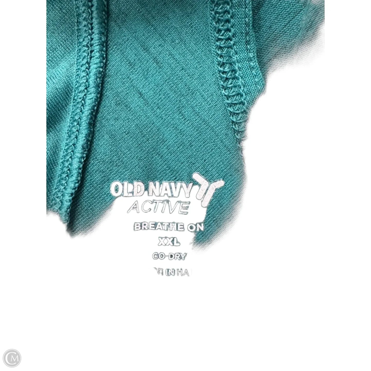 Athletic Tank Top By Old Navy In Green, Size: Xxl