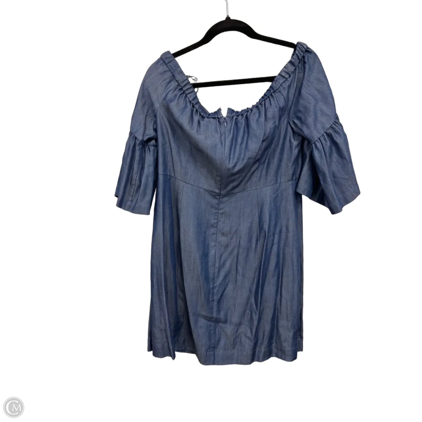 Dress Casual Short By Kaari Blue In Blue, Size: 12