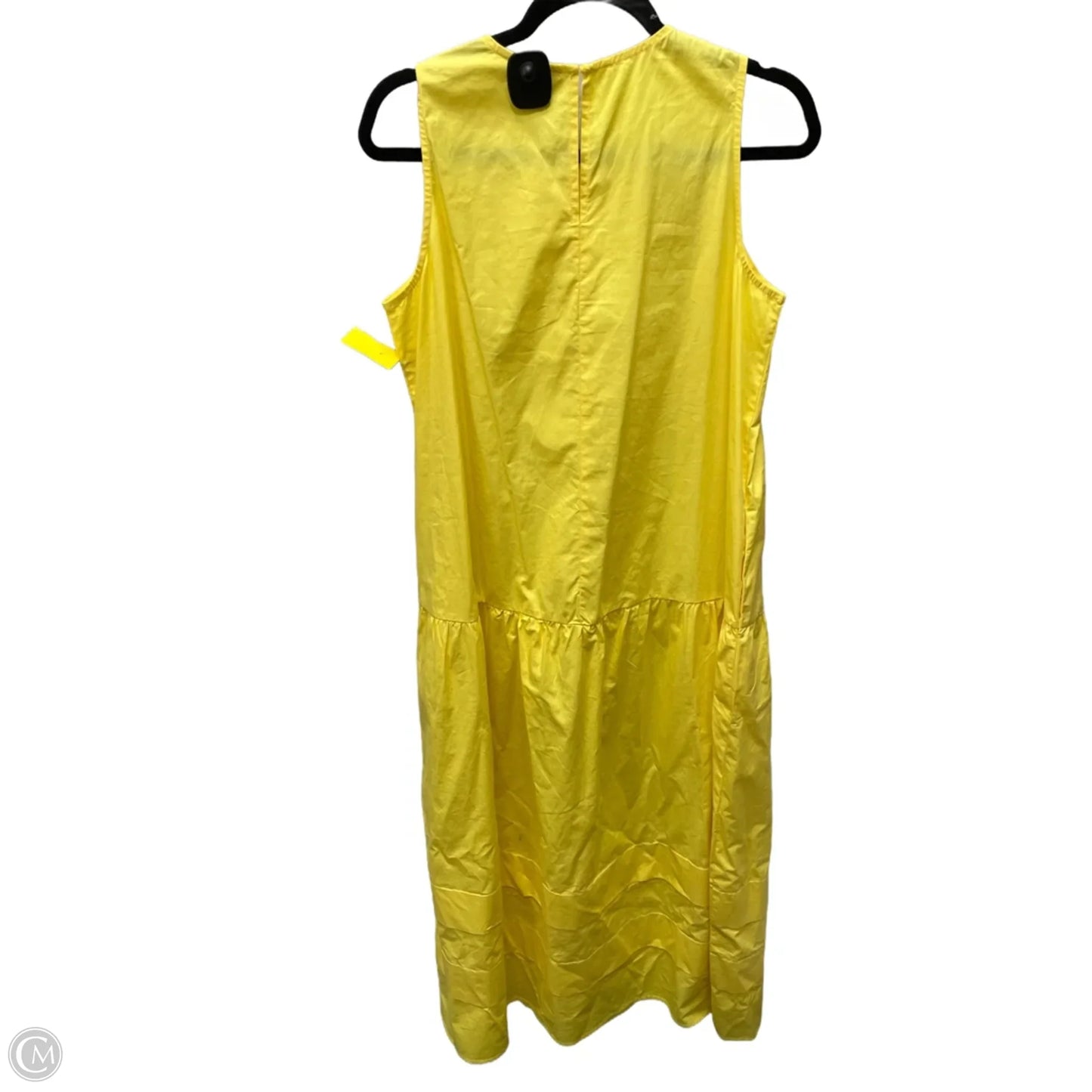 Dress Casual Maxi By compania In Yellow, Size: L
