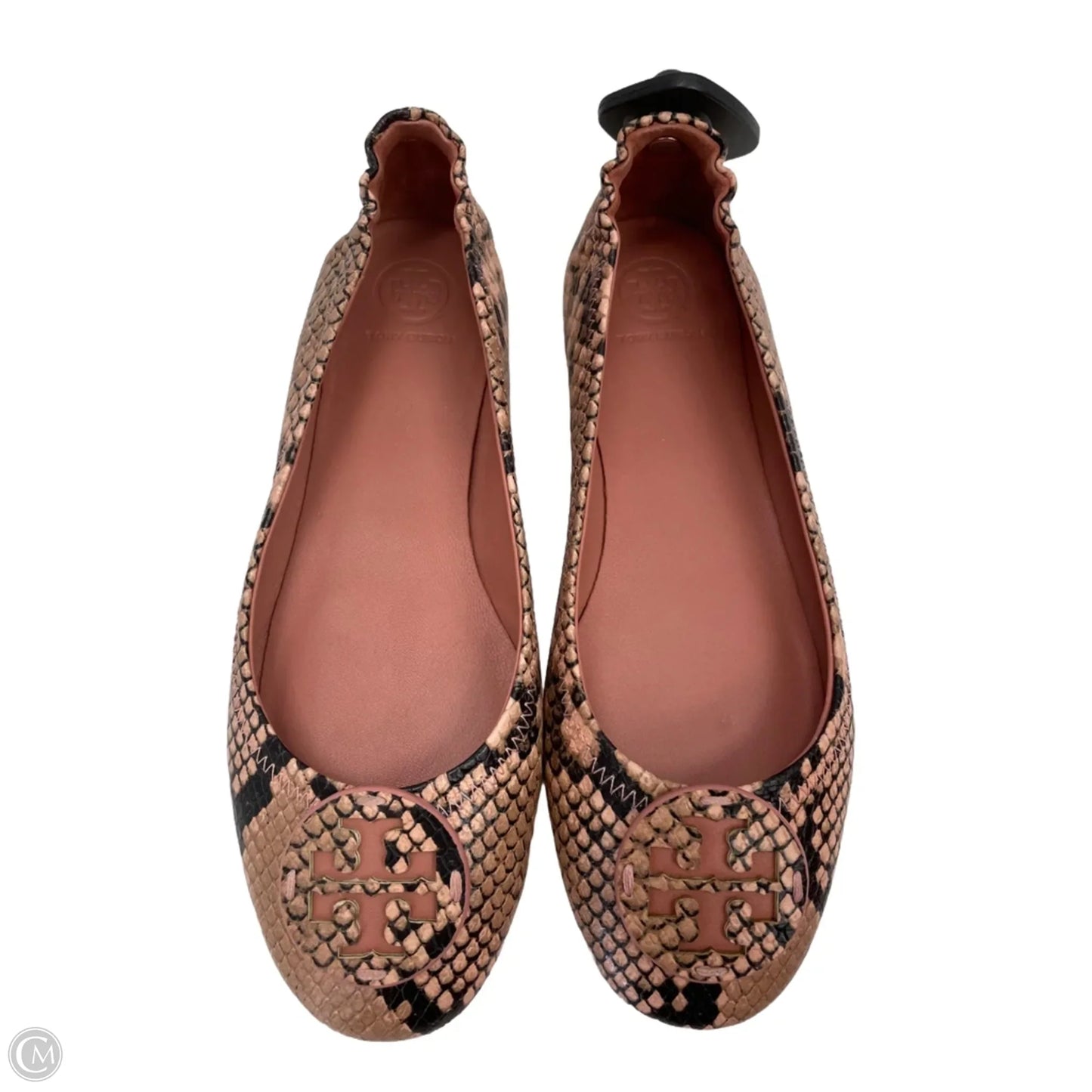 Shoes Designer By Tory Burch In Snakeskin Print, Size: 7.5