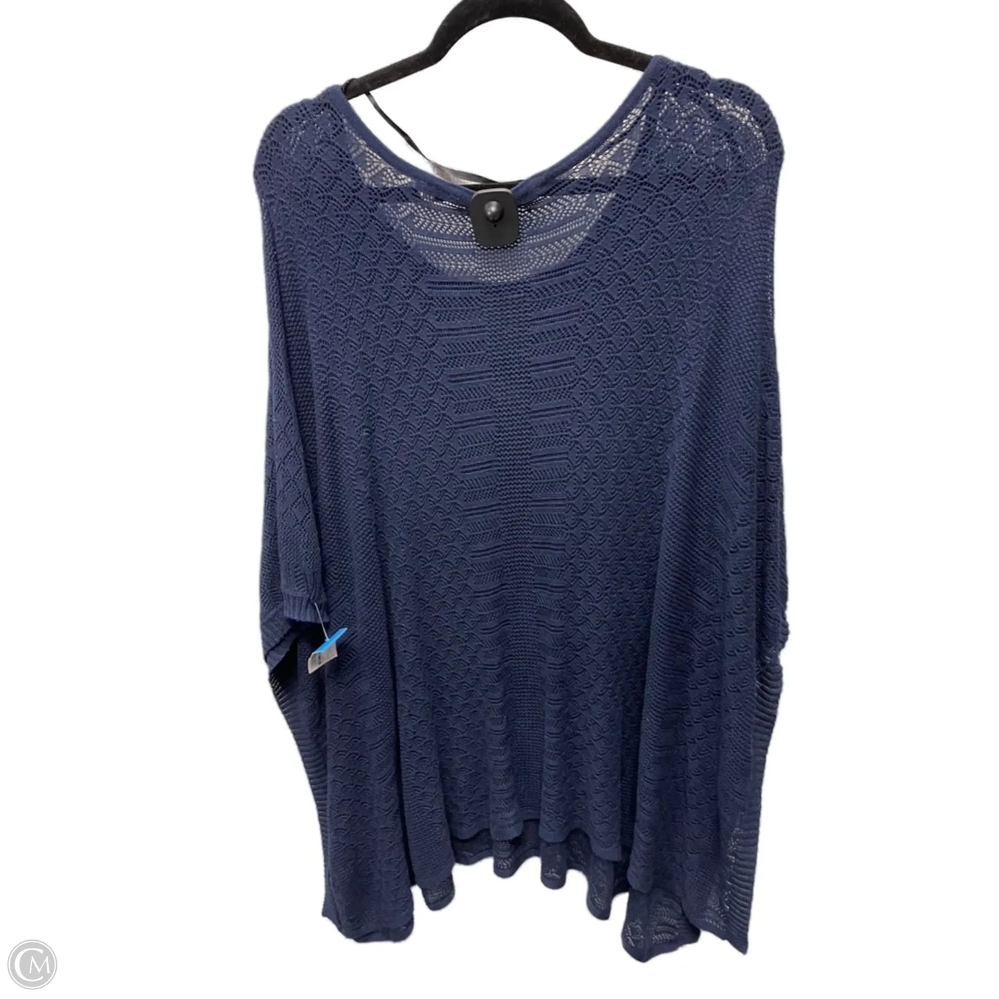Poncho By Soft Surroundings In Navy, Size: S