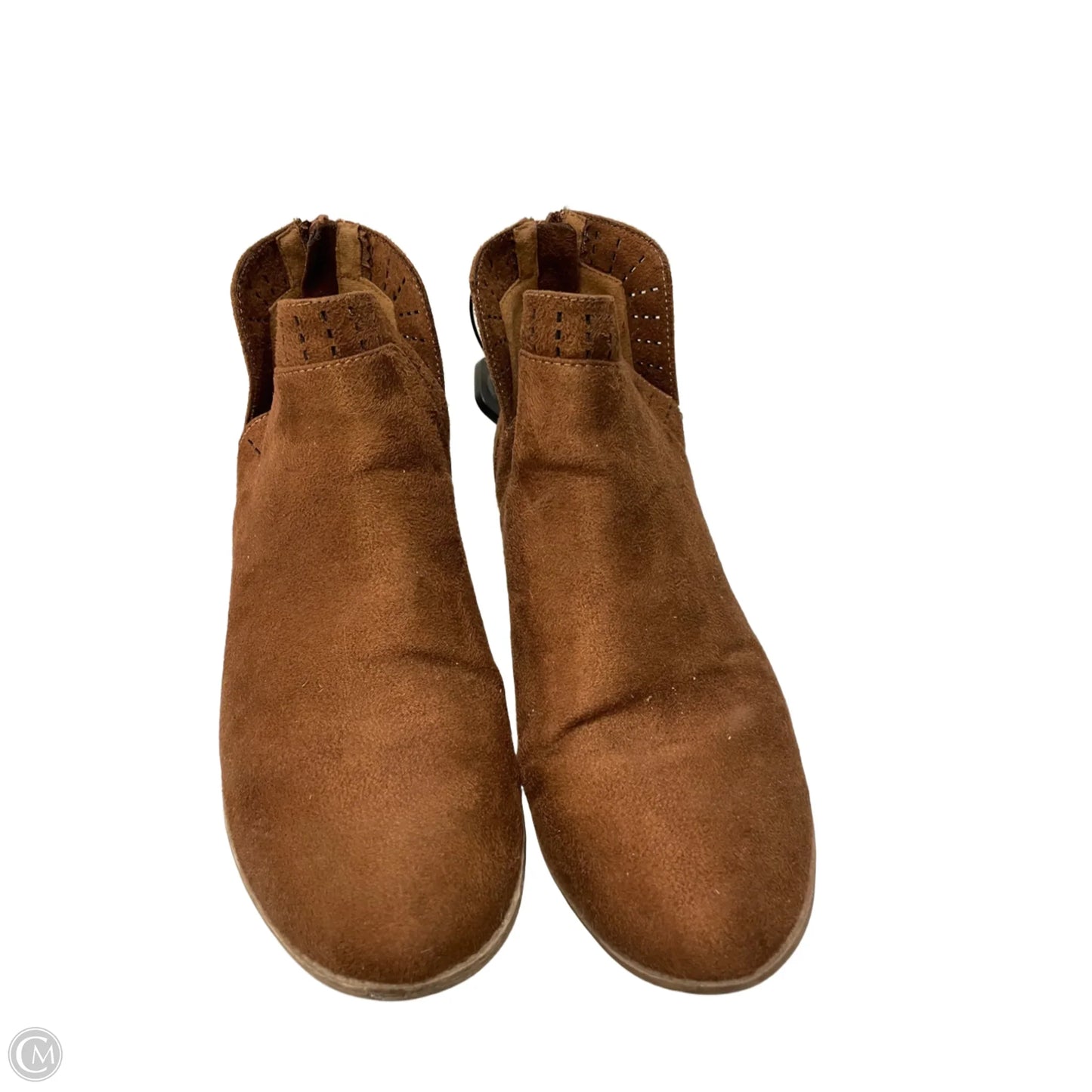 Boots Ankle Heels By Arizona In Brown, Size: 10