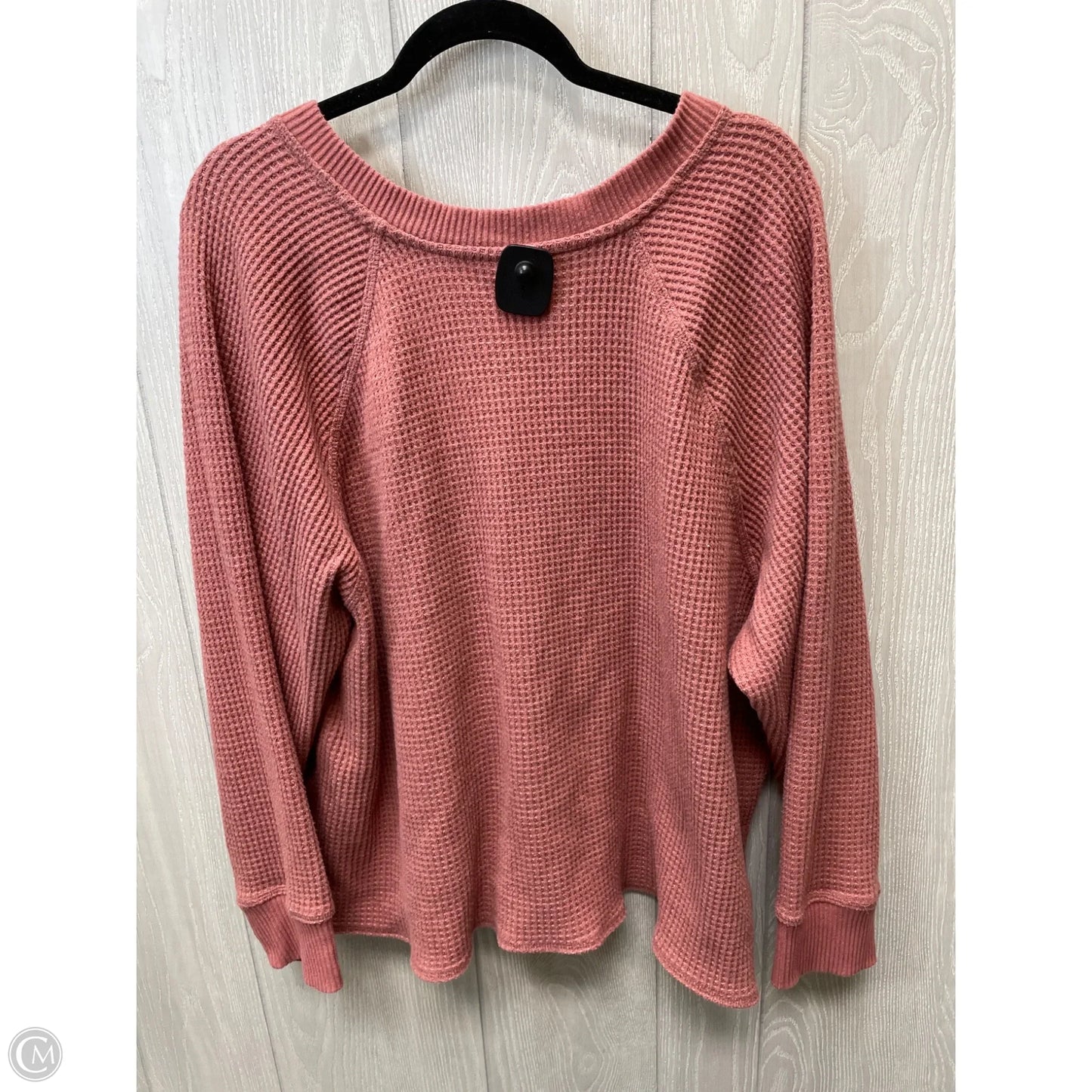 Top Long Sleeve By Old Navy In Pink, Size: 3x