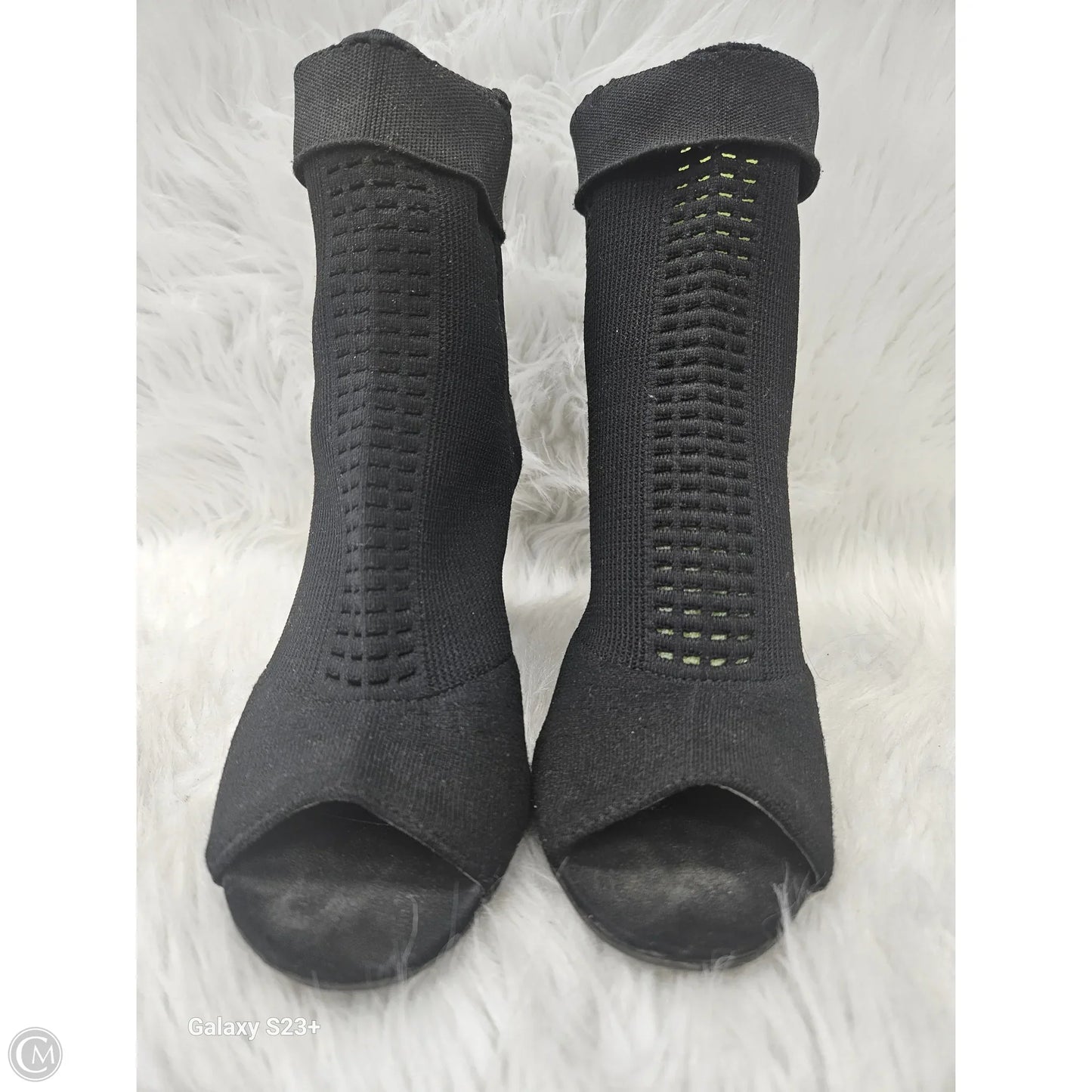 Boots Ankle Heels By Mossimo In Black, Size: 8