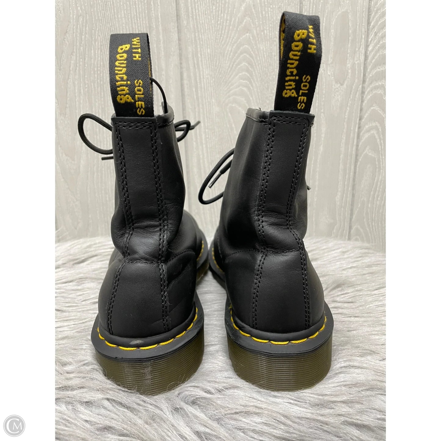 Boots Combat By Dr Martens In Black, Size: 10