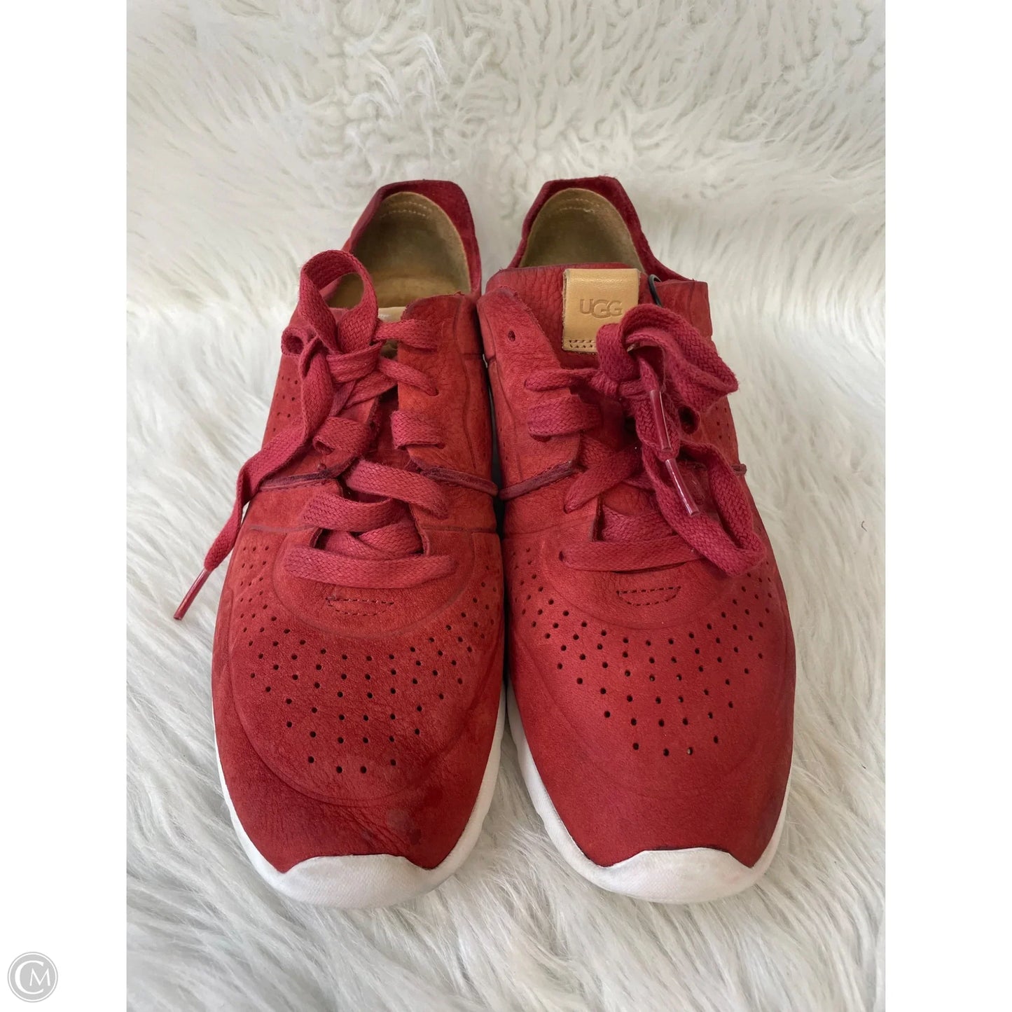 Shoes Designer By Ugg In Red, Size: 9.5