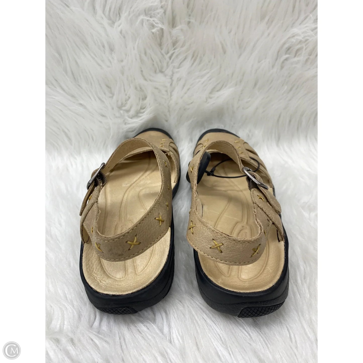 Shoes Flats By Keen In Tan, Size: 8.5