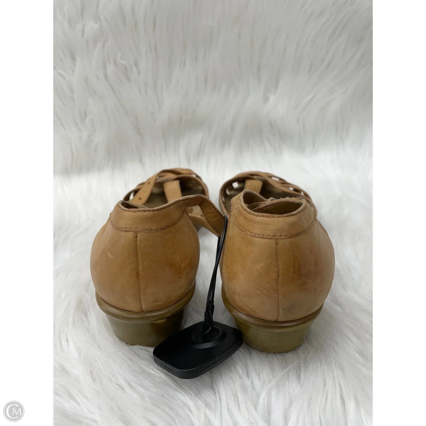 Shoes Heels Wedge By Easy Spirit In Tan, Size: 7.5