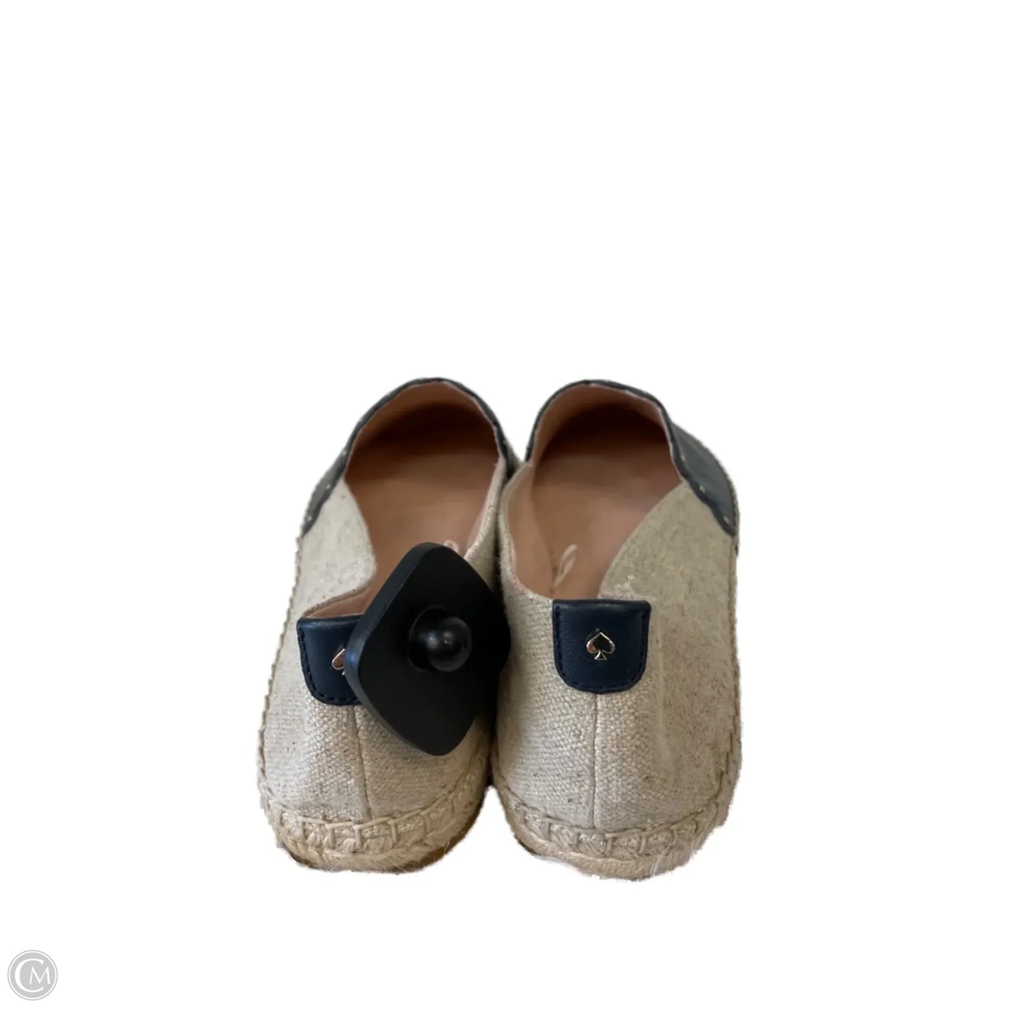 Shoes Designer By Kate Spade In Blue & Tan, Size: 8