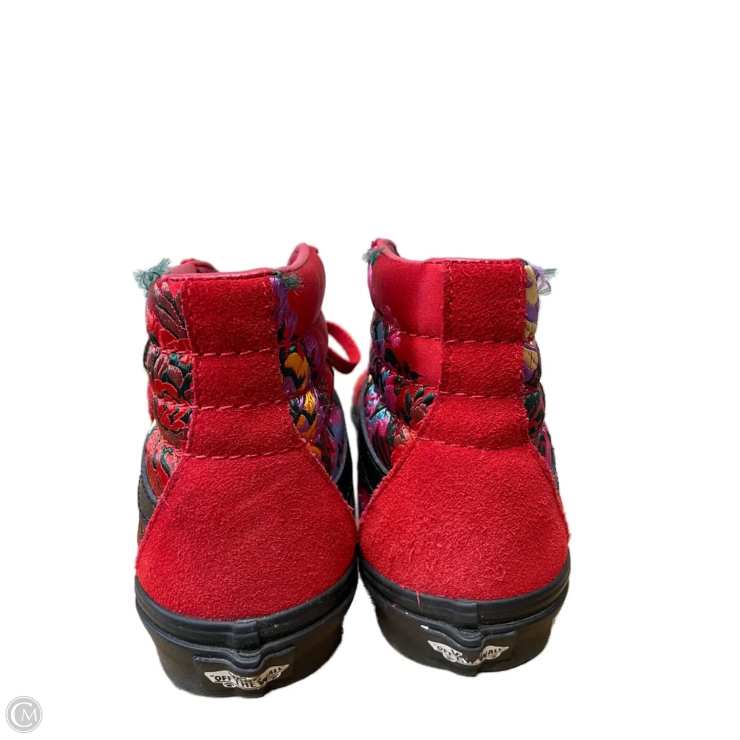 Shoes Sneakers By Vans In Red, Size: 8