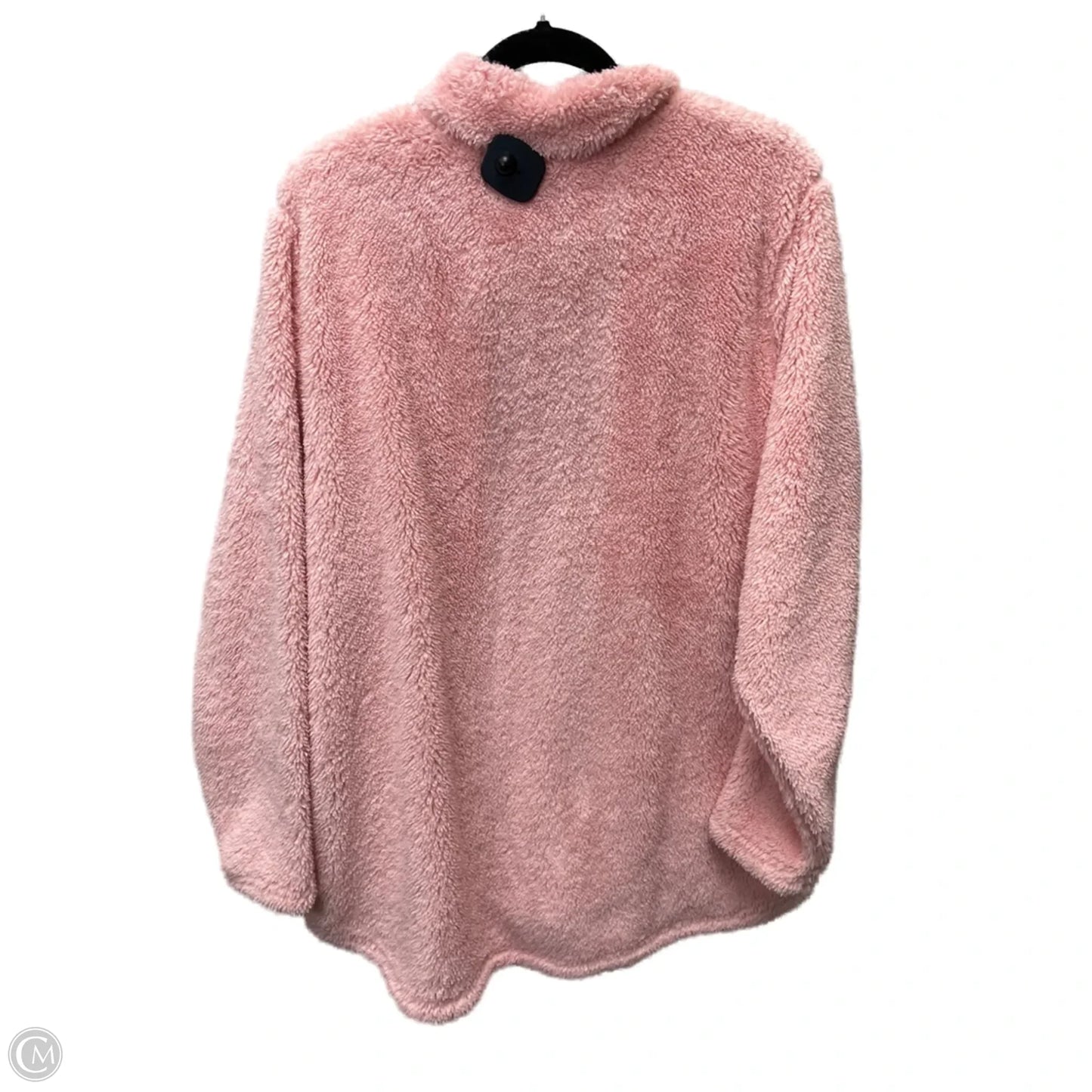 Jacket Faux Fur & Sherpa By Clothes Mentor In Pink, Size: 2x