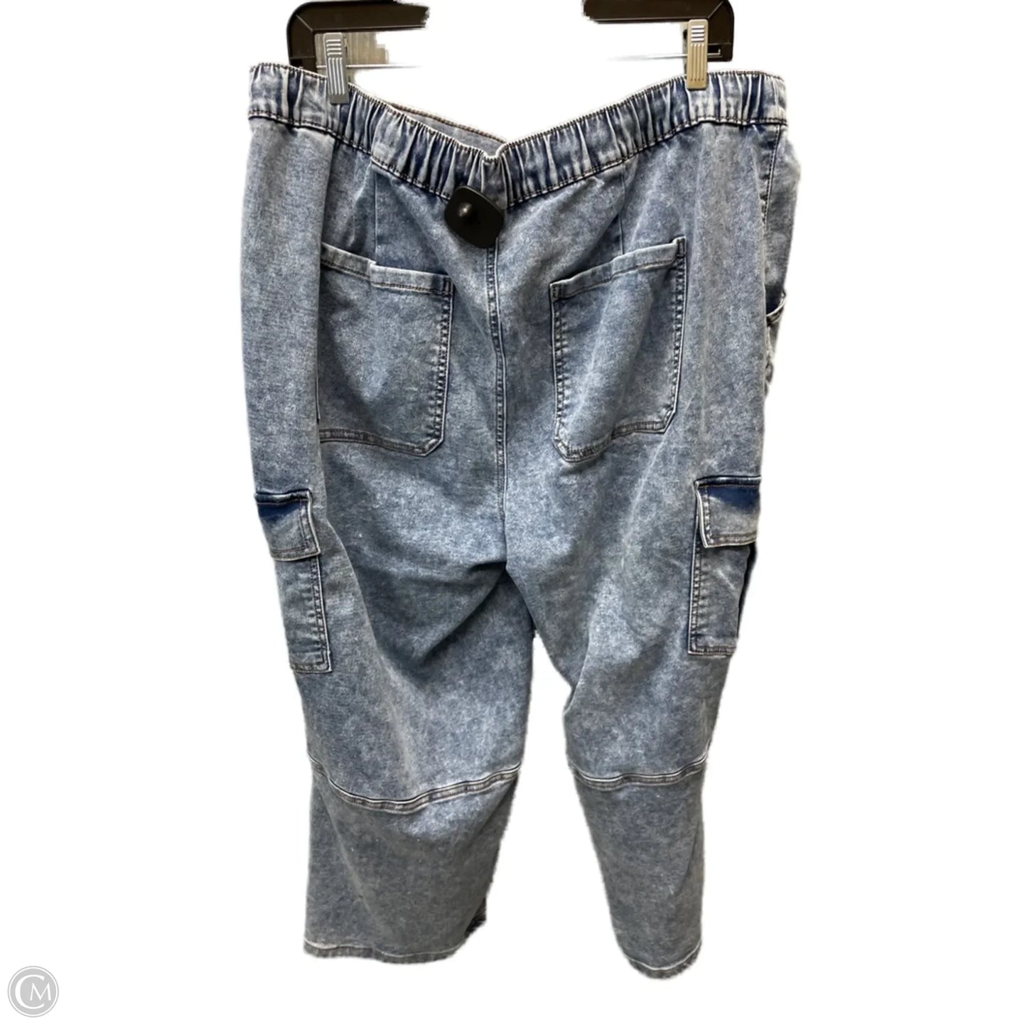 Jeans Cropped By Cato In Blue Denim, Size: 20