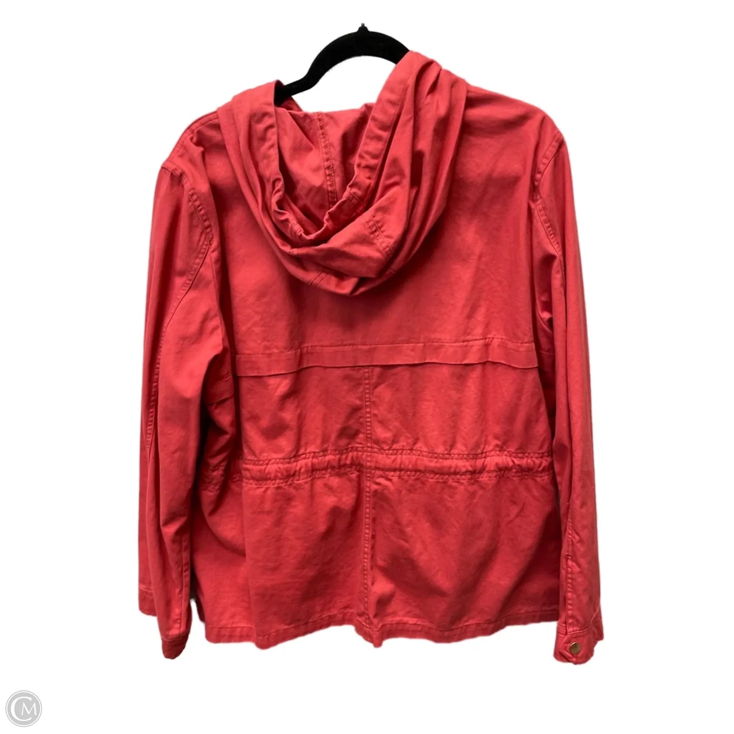Jacket Utility By St Johns Bay In Coral, Size: 1x