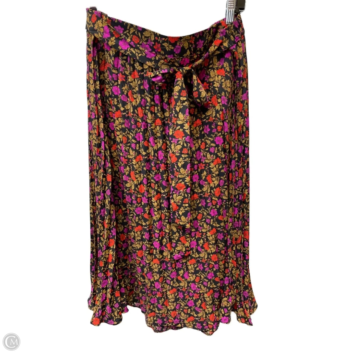 Skirt Midi By Skies Are Blue In Floral Print, Size: 2x