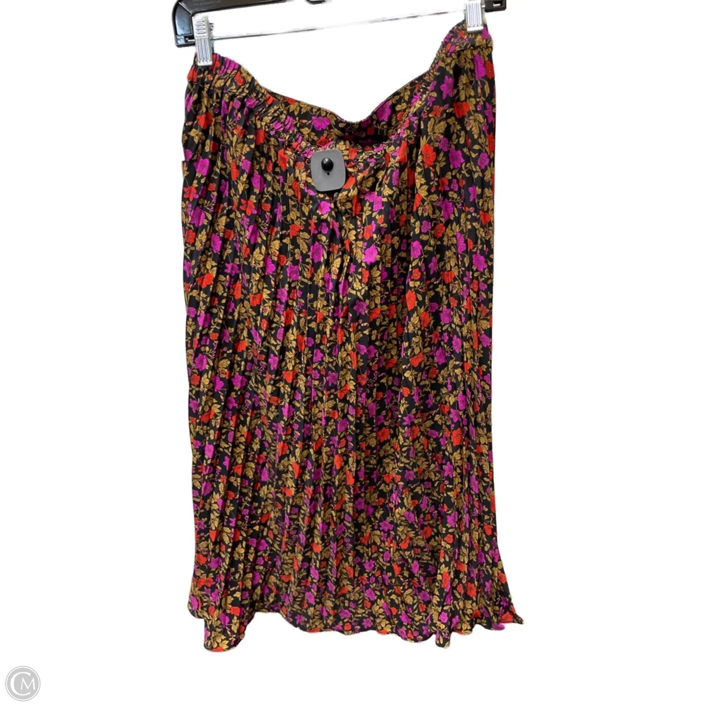 Skirt Midi By Skies Are Blue In Floral Print, Size: 2x