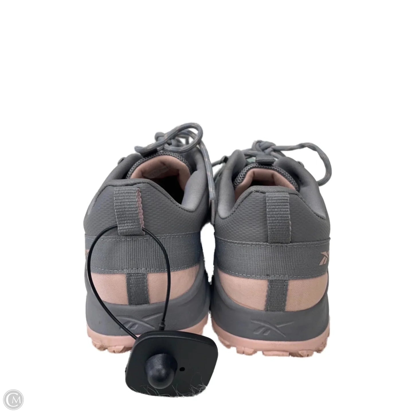 Shoes Athletic By Reebok In Green & Grey, Size: 8