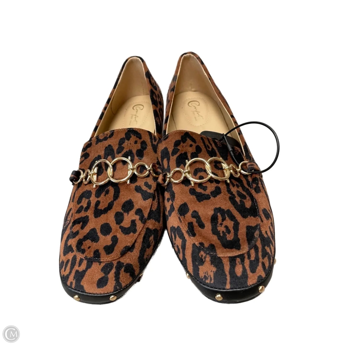 Shoes Flats By Cato In Animal Print, Size: 10