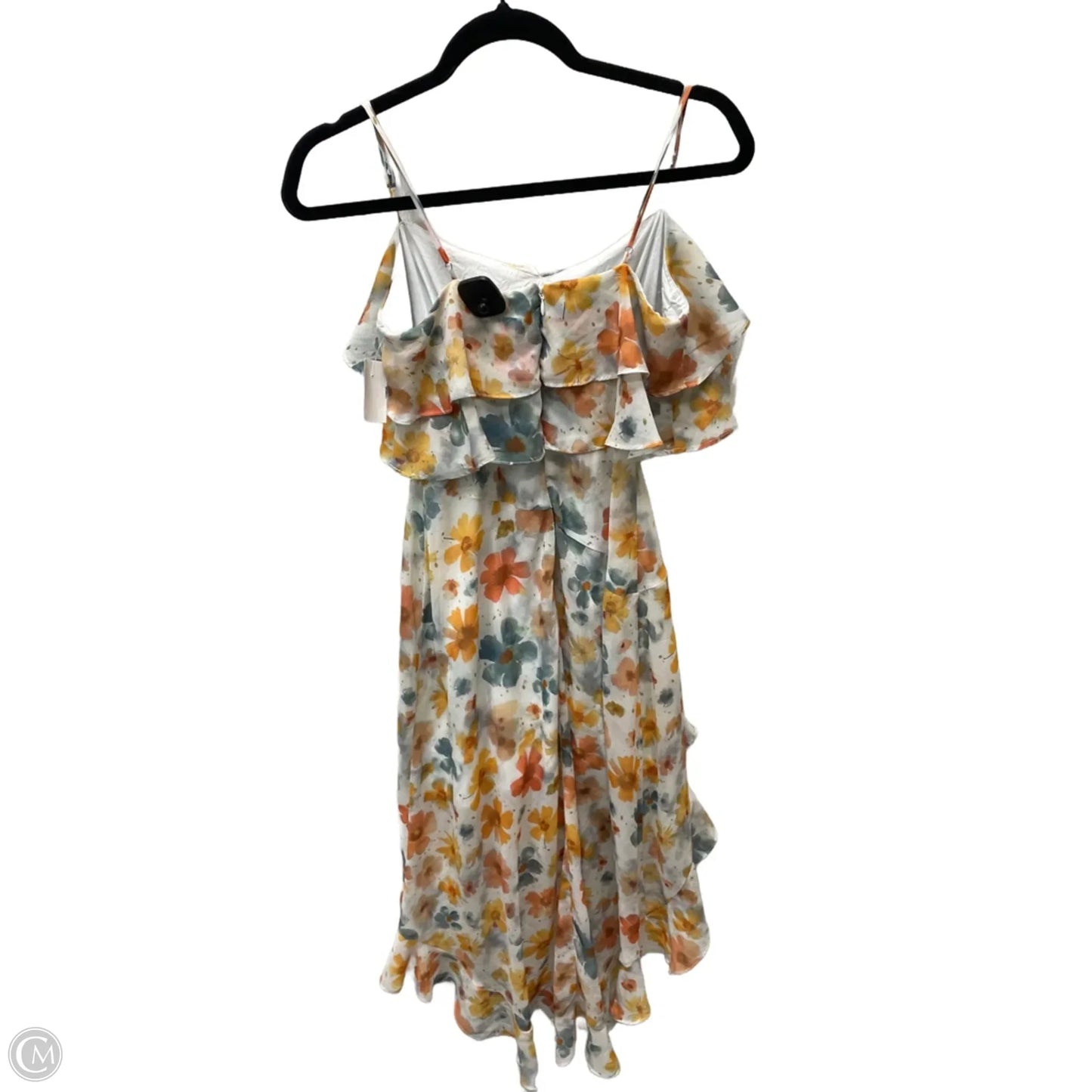 Dress Casual Short By Anthropologie In Floral Print, Size: S