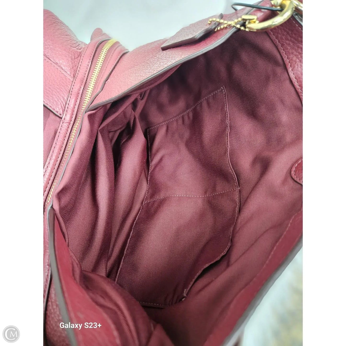 Handbag Designer By Coach, Size: Large