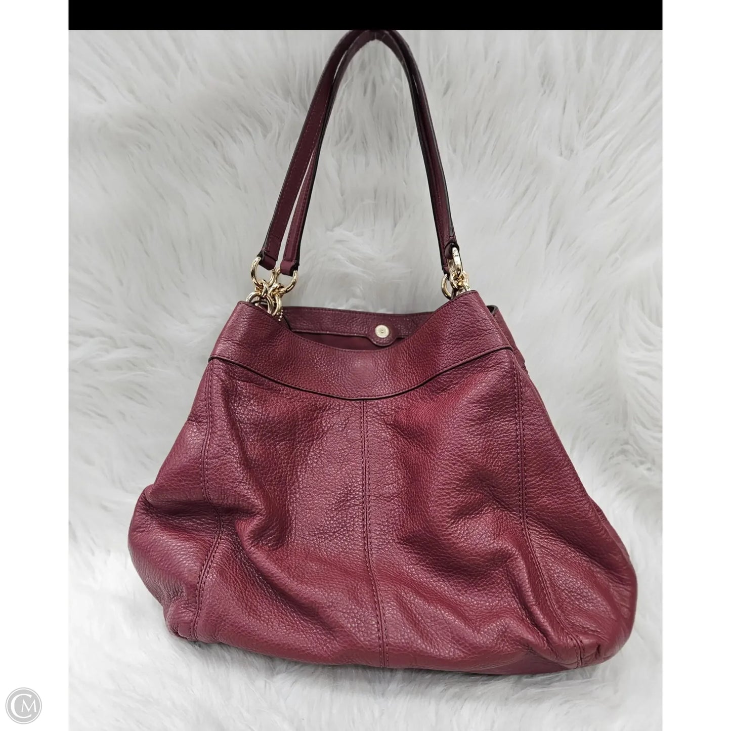 Handbag Designer By Coach, Size: Large