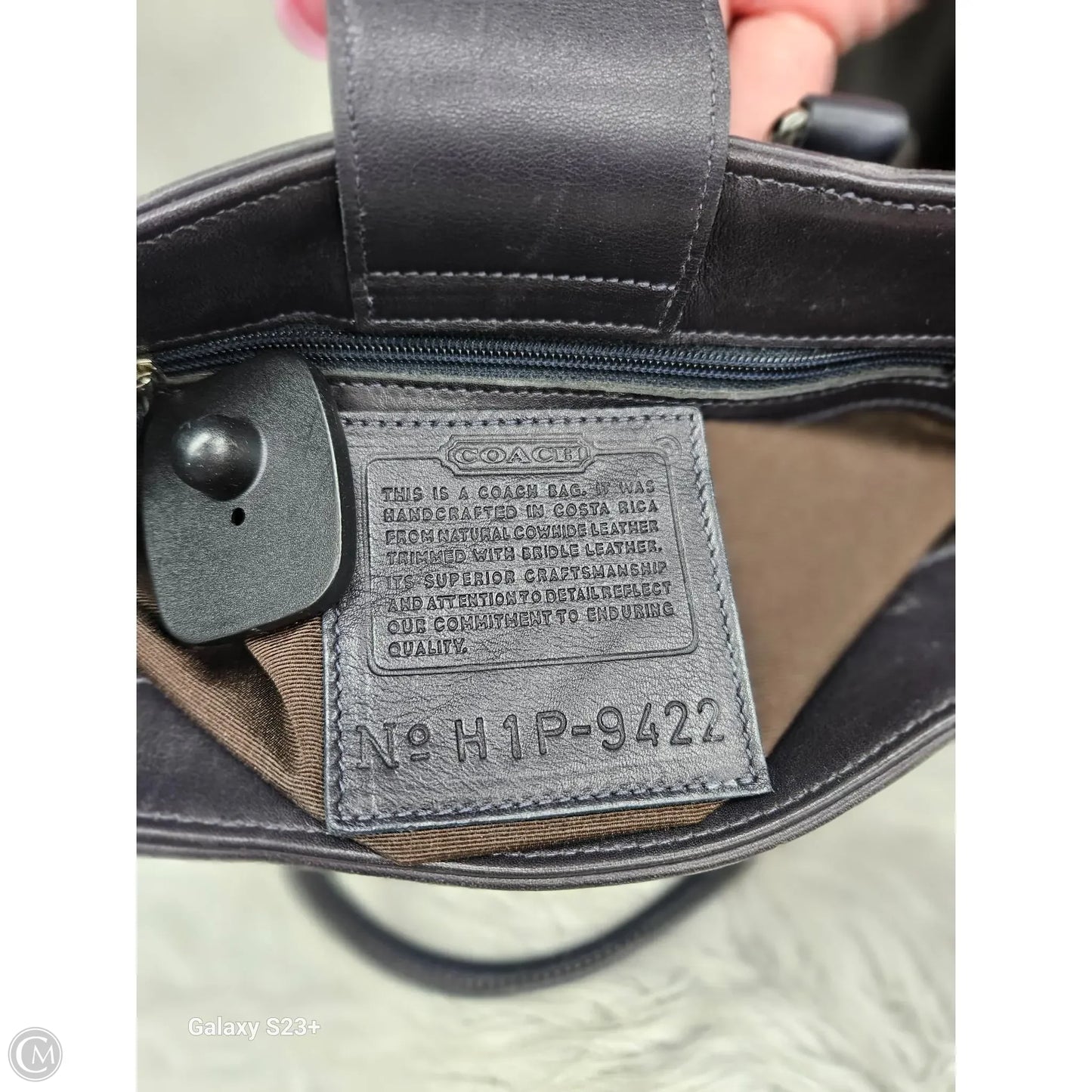 Handbag Designer By Coach, Size: Medium