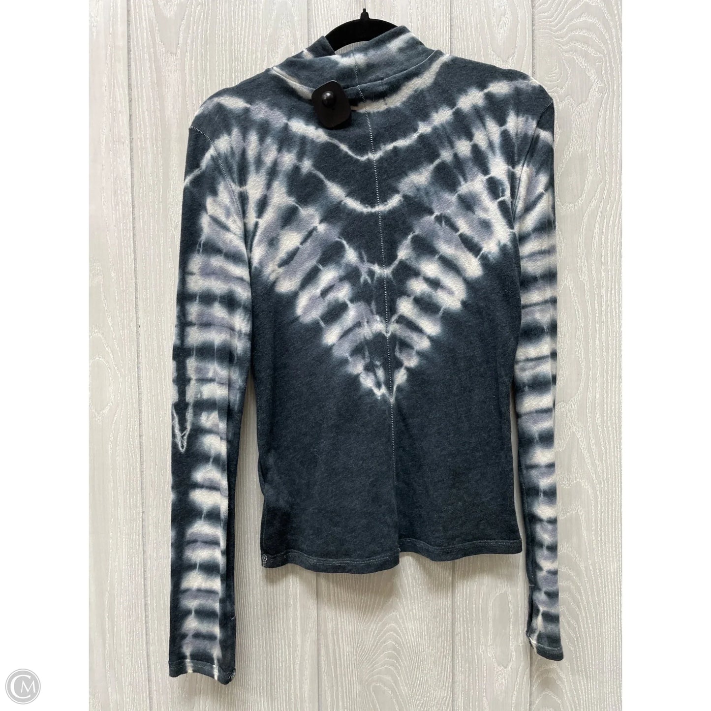Top Long Sleeve By We The Free In Tie Dye Print, Size: S