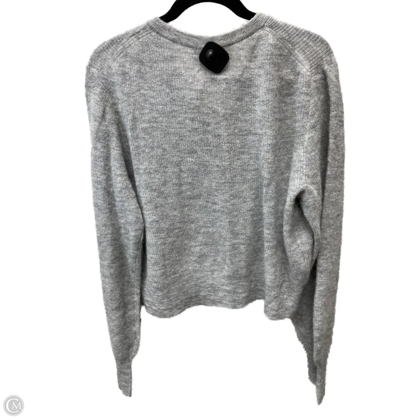 Sweater Cardigan By Madewell In Grey, Size: Xl