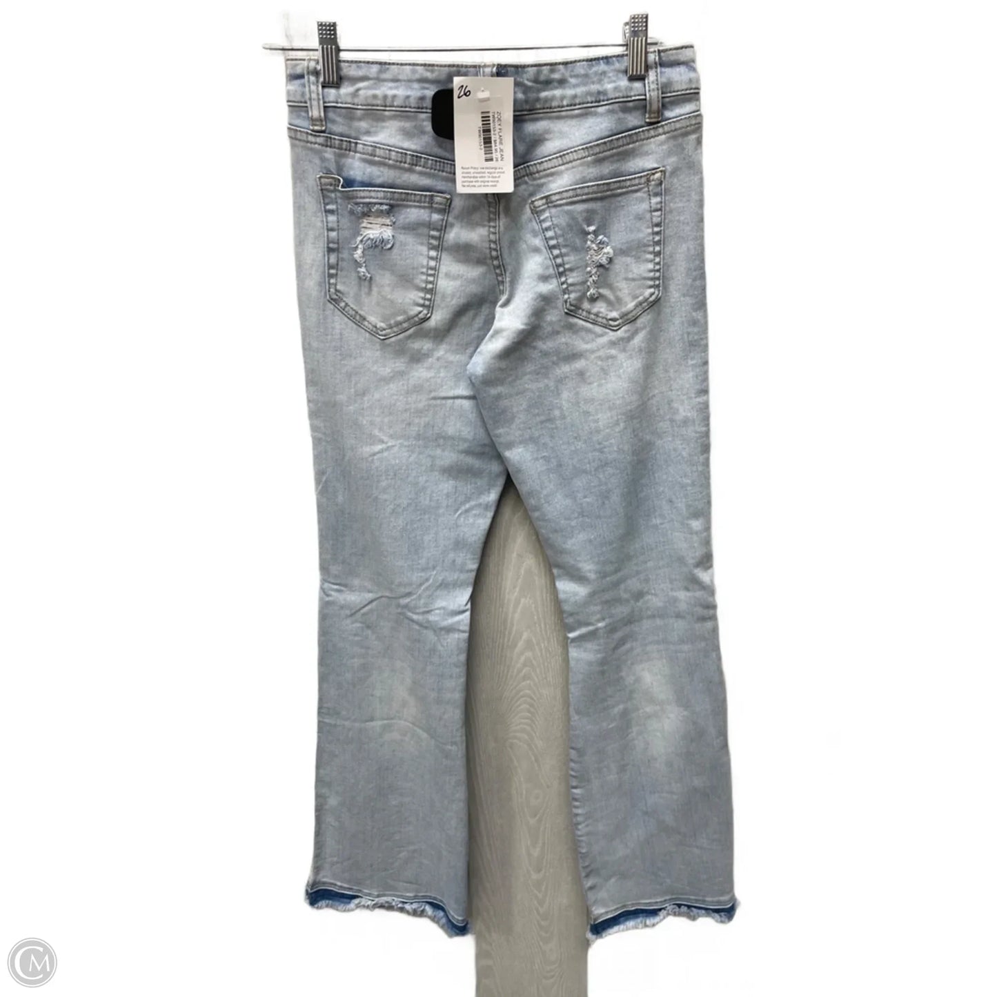 Jeans Flared By Ontwelfth In Blue Denim, Size: 2