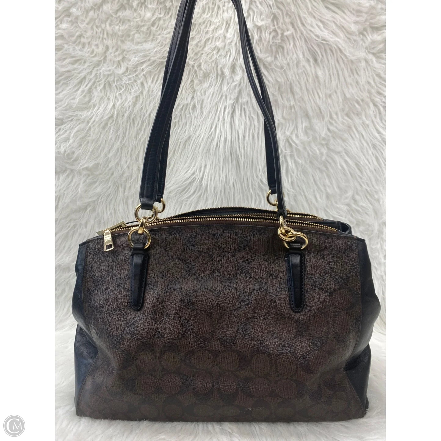 Handbag Designer By Coach, Size: Large