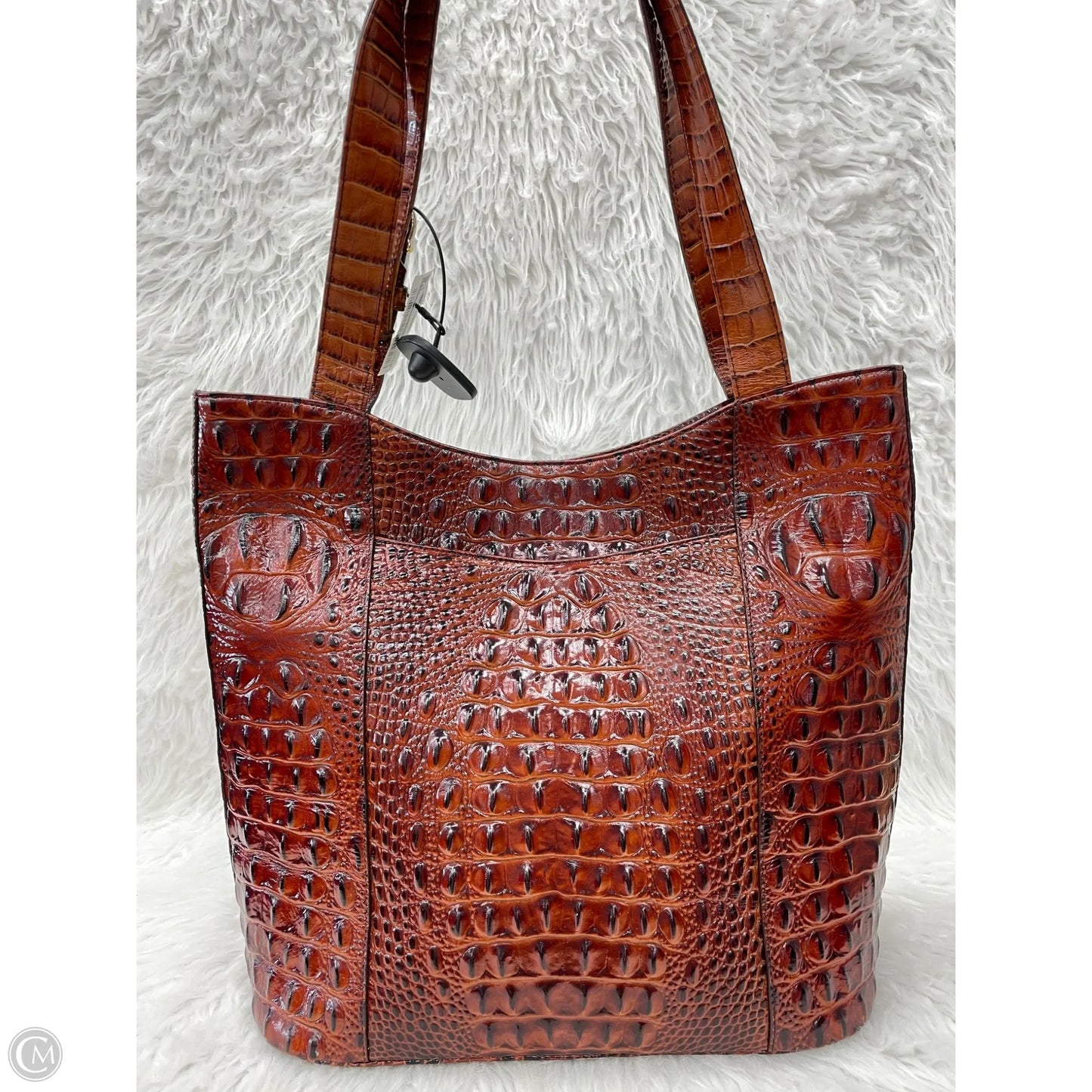 Handbag Designer By Brahmin, Size: Large