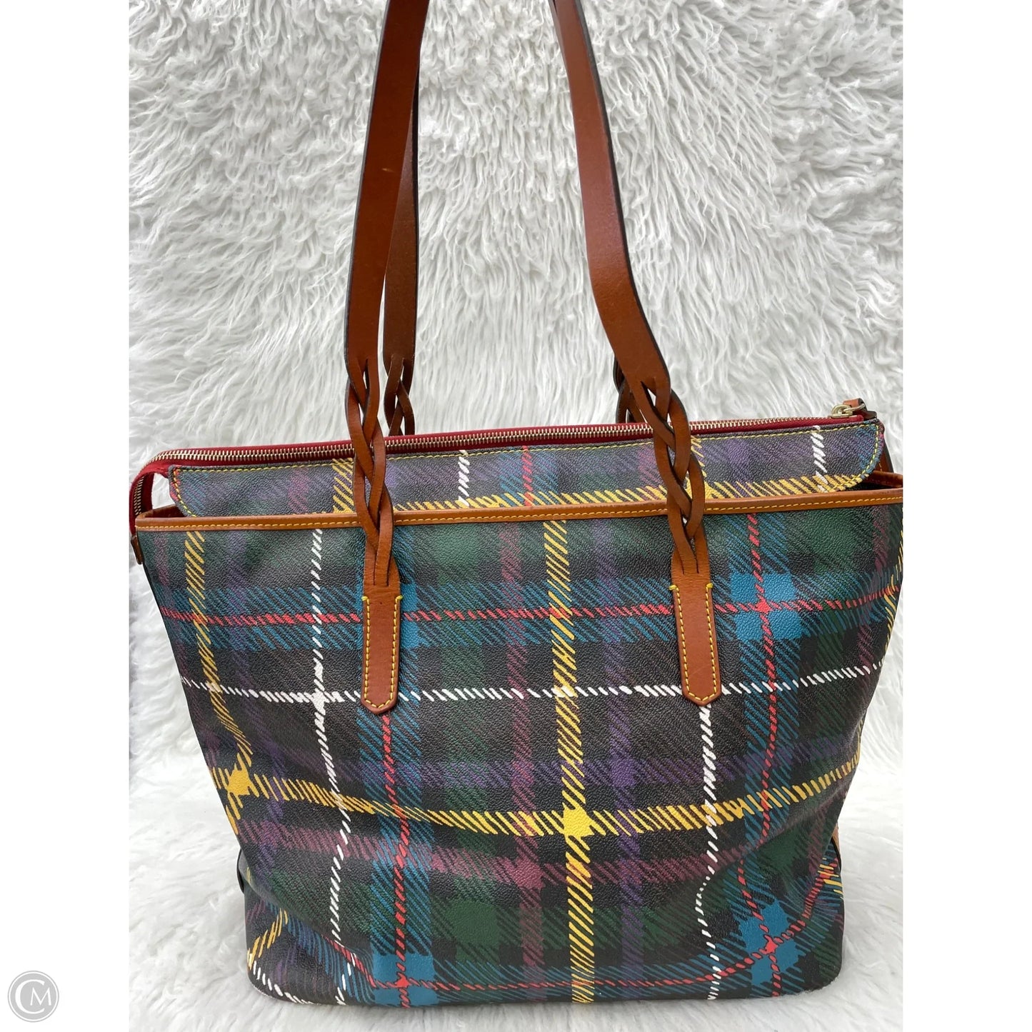 Handbag Designer By Dooney And Bourke, Size: Large