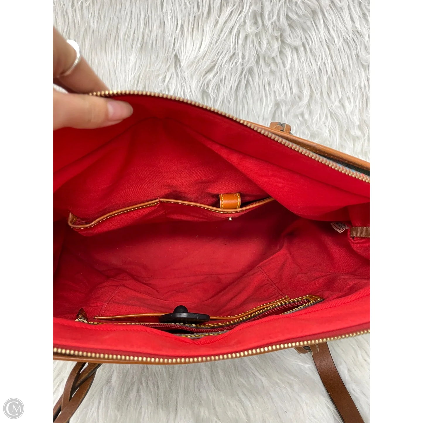 Handbag Designer By Dooney And Bourke, Size: Large