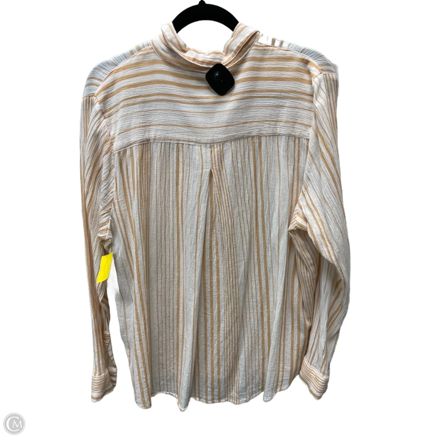 Top Long Sleeve By Sundance In Striped Pattern, Size: Xl
