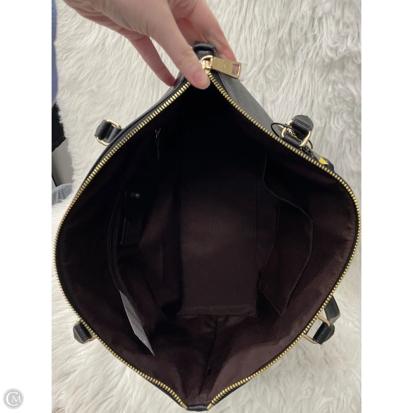 Handbag Designer By Coach, Size: Large