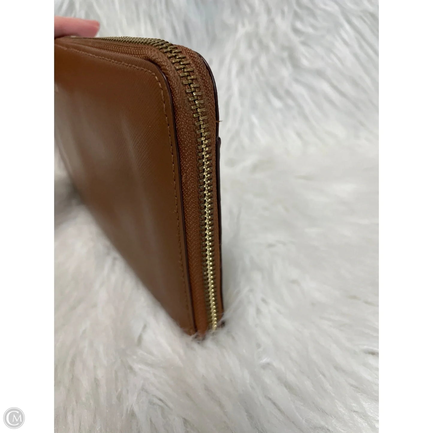 Clutch Designer By Coach, Size: Large